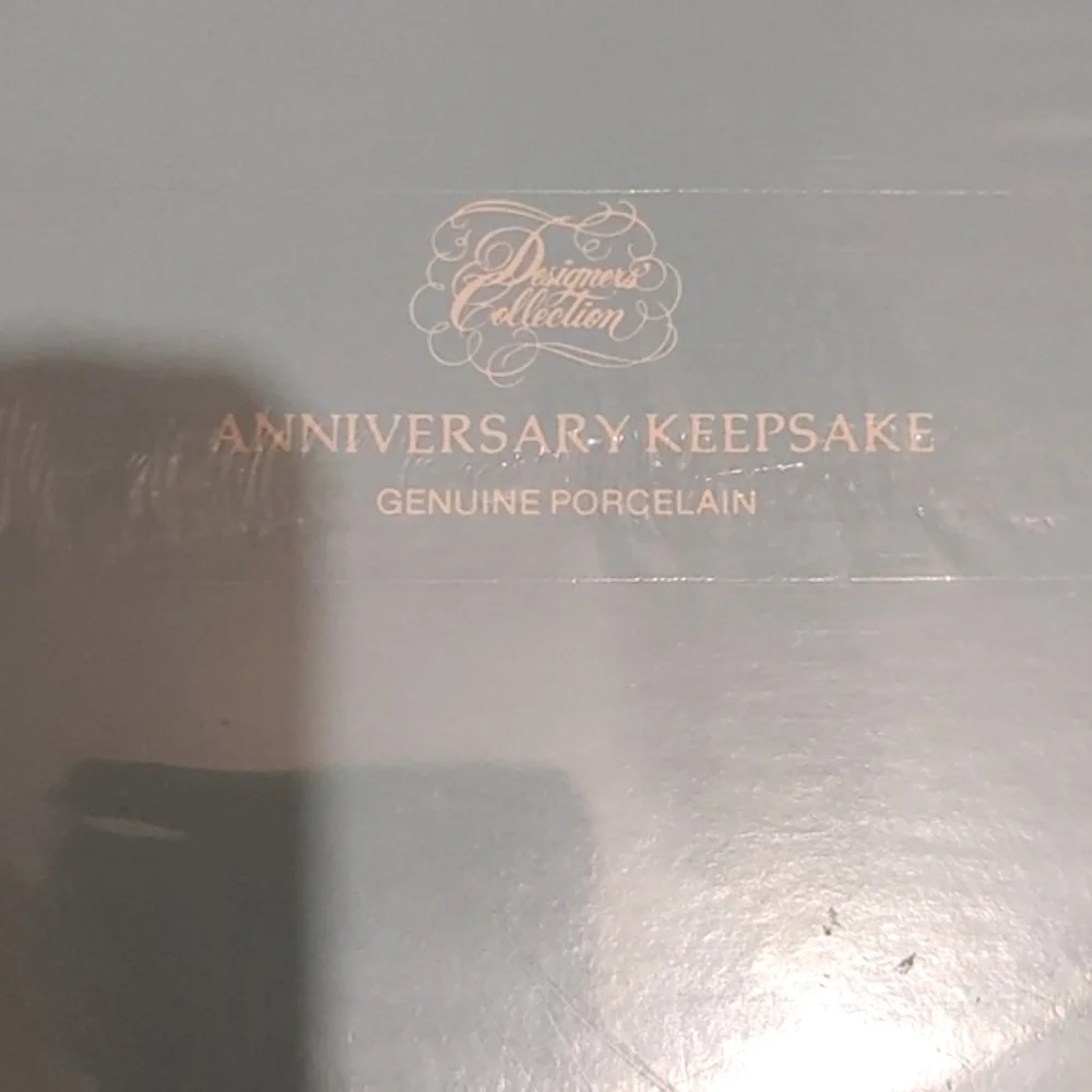 Anniversary porcelain plate, New Wonderful Parents